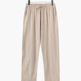 Montvero | Pantalon en Lin Homme Coupe Décontractée
