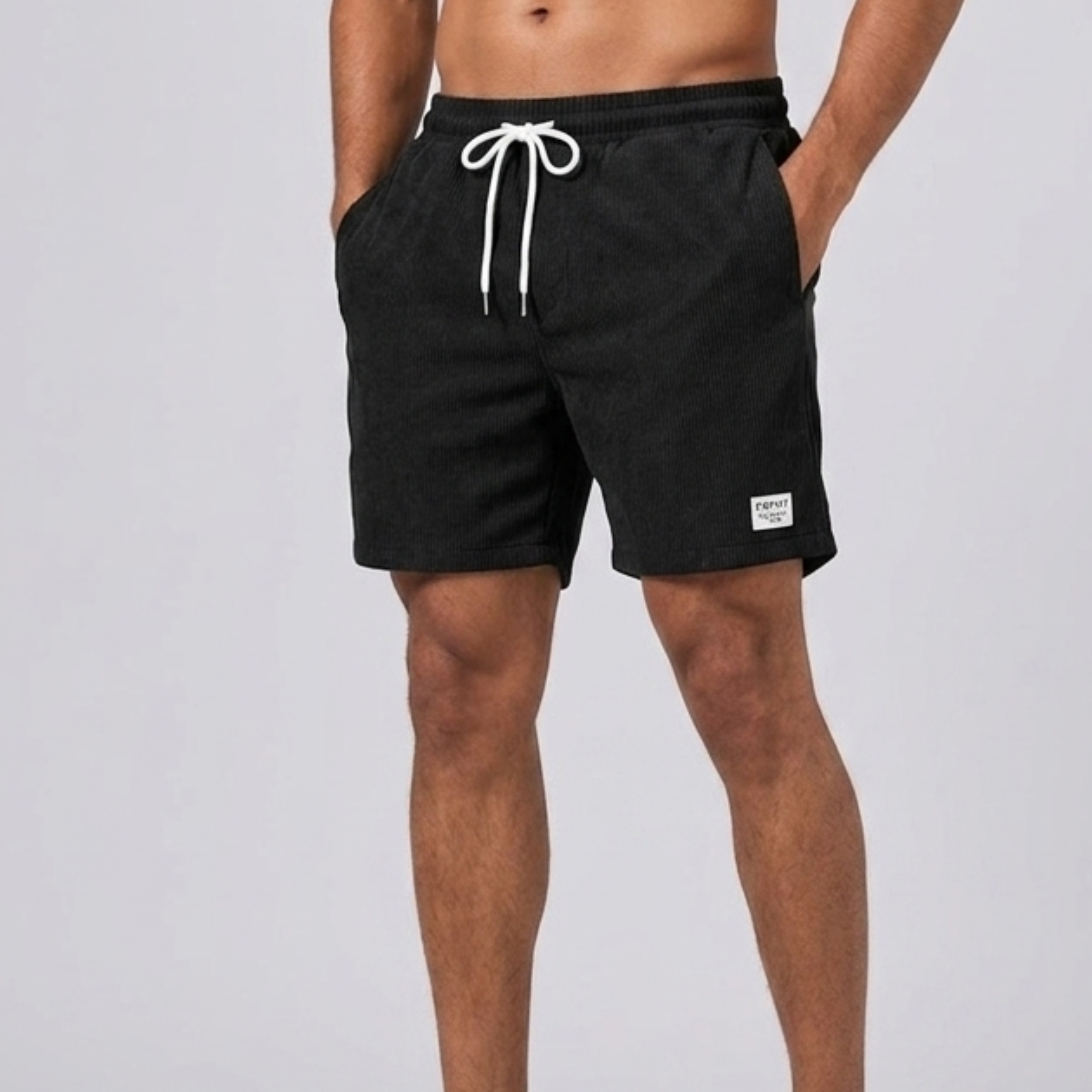 Montvero | Short de Bain Homme Texturé à Cordon