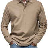 Montvero | Polo Homme Manches Longues Élégant