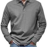 Montvero | Polo Homme Manches Longues Élégant