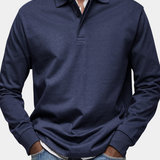 Montvero | Polo Homme Manches Longues Élégant