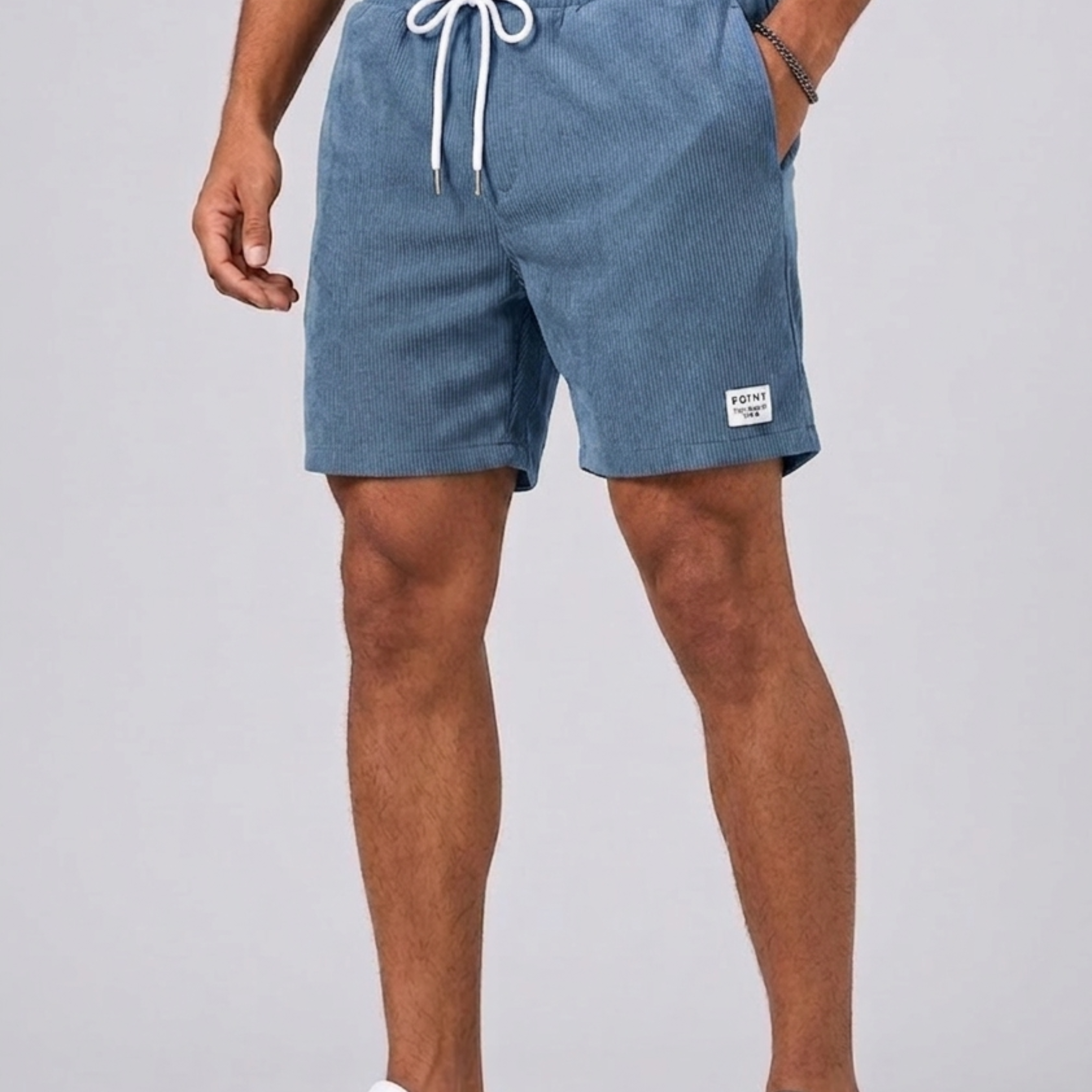 Montvero | Short de Bain Homme Texturé à Cordon