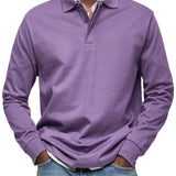 Montvero | Polo Homme Manches Longues Élégant