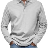 Montvero | Polo Homme Manches Longues Élégant