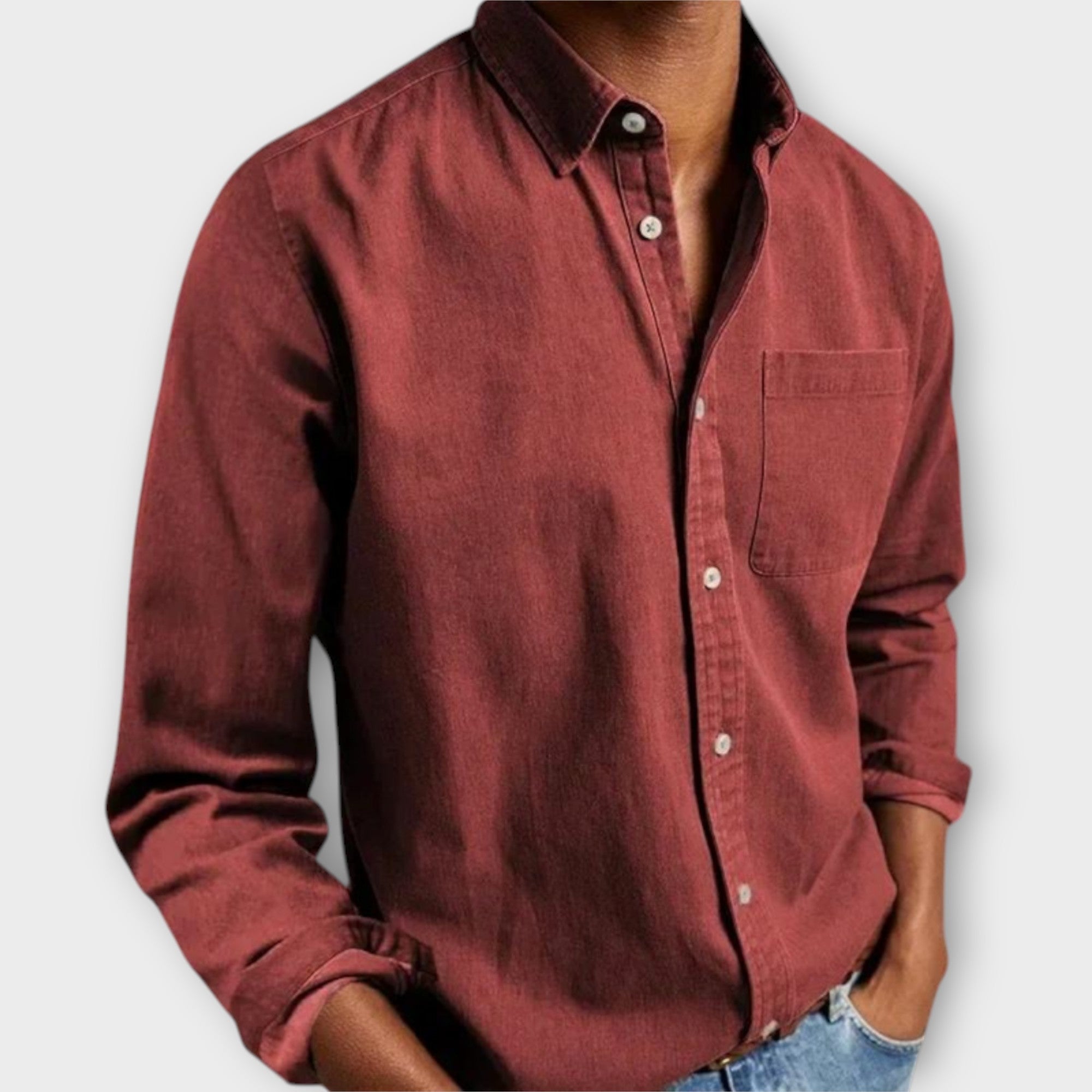 Montvero | Chemise Homme Oxford Décontractée