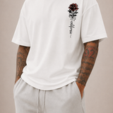 Montvero | T-shirt Oversize Homme à Imprimé Rose