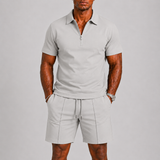 Montvero | Ensemble Polo Homme à Fermeture Zippée & Short Style Estival