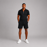 Montvero | Ensemble Polo Homme à Fermeture Zippée & Short Style Estival