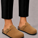 Montvero | Sabots en Suède Homme à Boucle Réglable