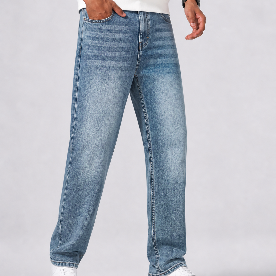 Montvero | Jean Homme Coupe Droite Relaxed