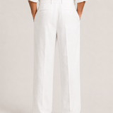 Montvero | Pantalon en Lin Homme Coupe Ample avec Cordon de Serrage