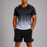 Montvero | Ensemble Sport Homme Respirant Séchage Rapide avec Dégradé Moderne