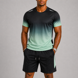 Montvero | Ensemble Sport Homme Respirant Séchage Rapide avec Dégradé Moderne