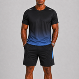 Montvero | Ensemble Sport Homme Respirant Séchage Rapide avec Dégradé Moderne