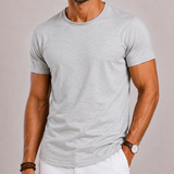 Montvero | T-Shirt Homme en Coton à Col Rond