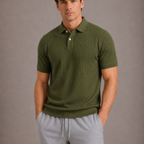 Montvero | Polo Homme en Maille Texturée