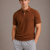 Montvero | Polo Homme en Maille Texturée