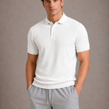Montvero | Polo Homme en Maille Texturée