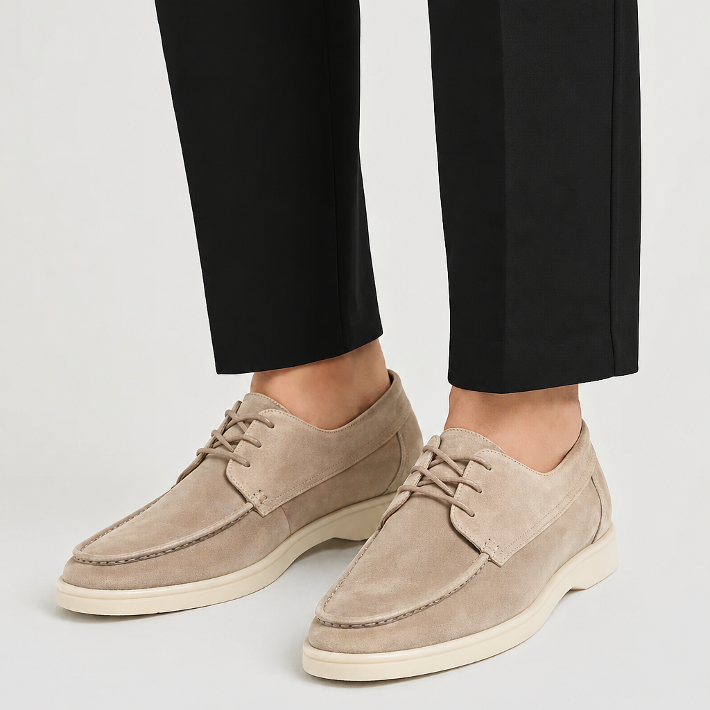 Montvero | Derbies Homme en Daim Élégants à Lacets