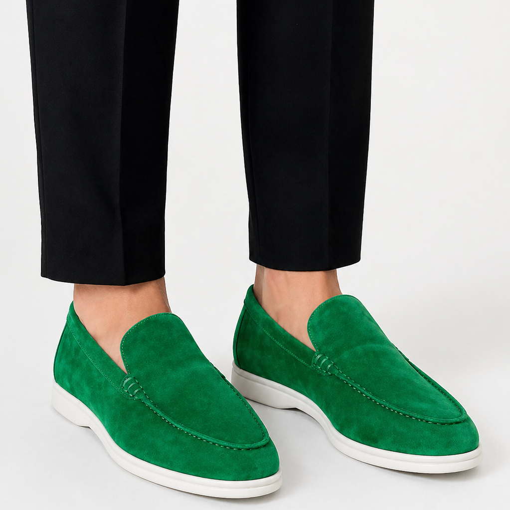 Montvero | Mocassins Homme en Daim Slip-On Élégance Intemporelle