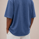 Montvero | T-Shirt Oversize en Coton pour Homme Coupe Décontractée