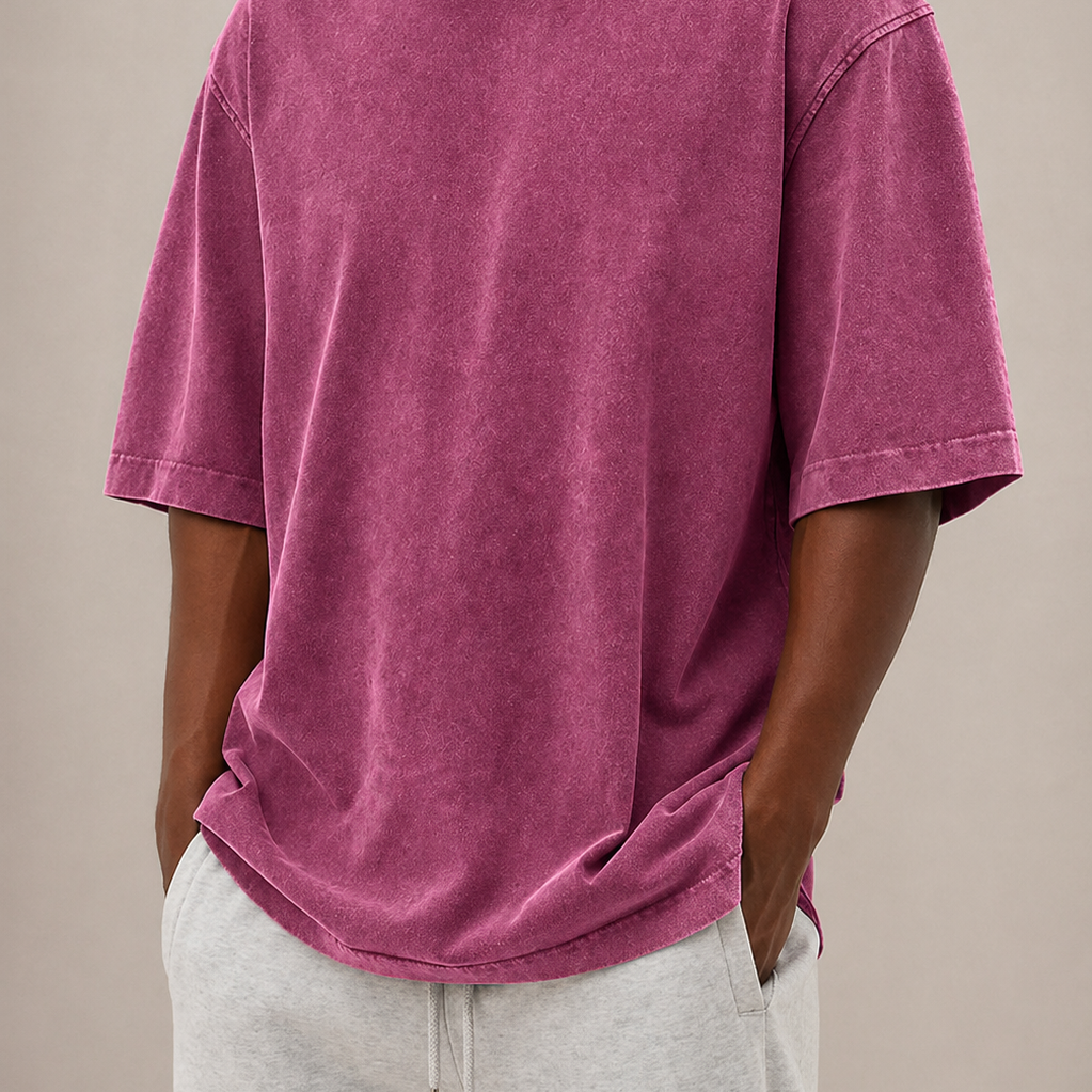 Montvero | T-Shirt Oversize en Coton pour Homme Coupe Décontractée