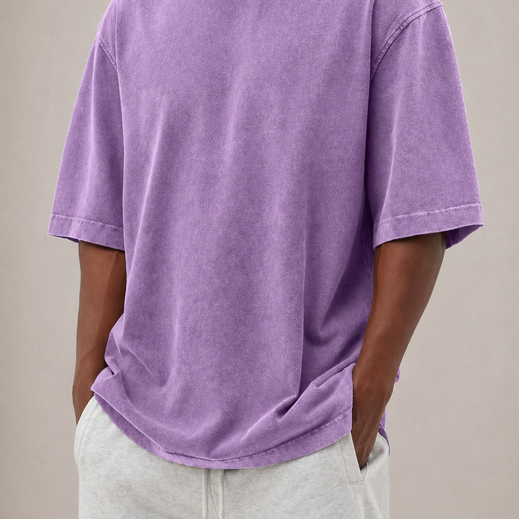 Montvero | T-Shirt Oversize en Coton pour Homme Coupe Décontractée