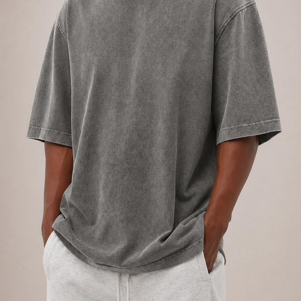 Montvero | T-Shirt Oversize en Coton pour Homme Coupe Décontractée