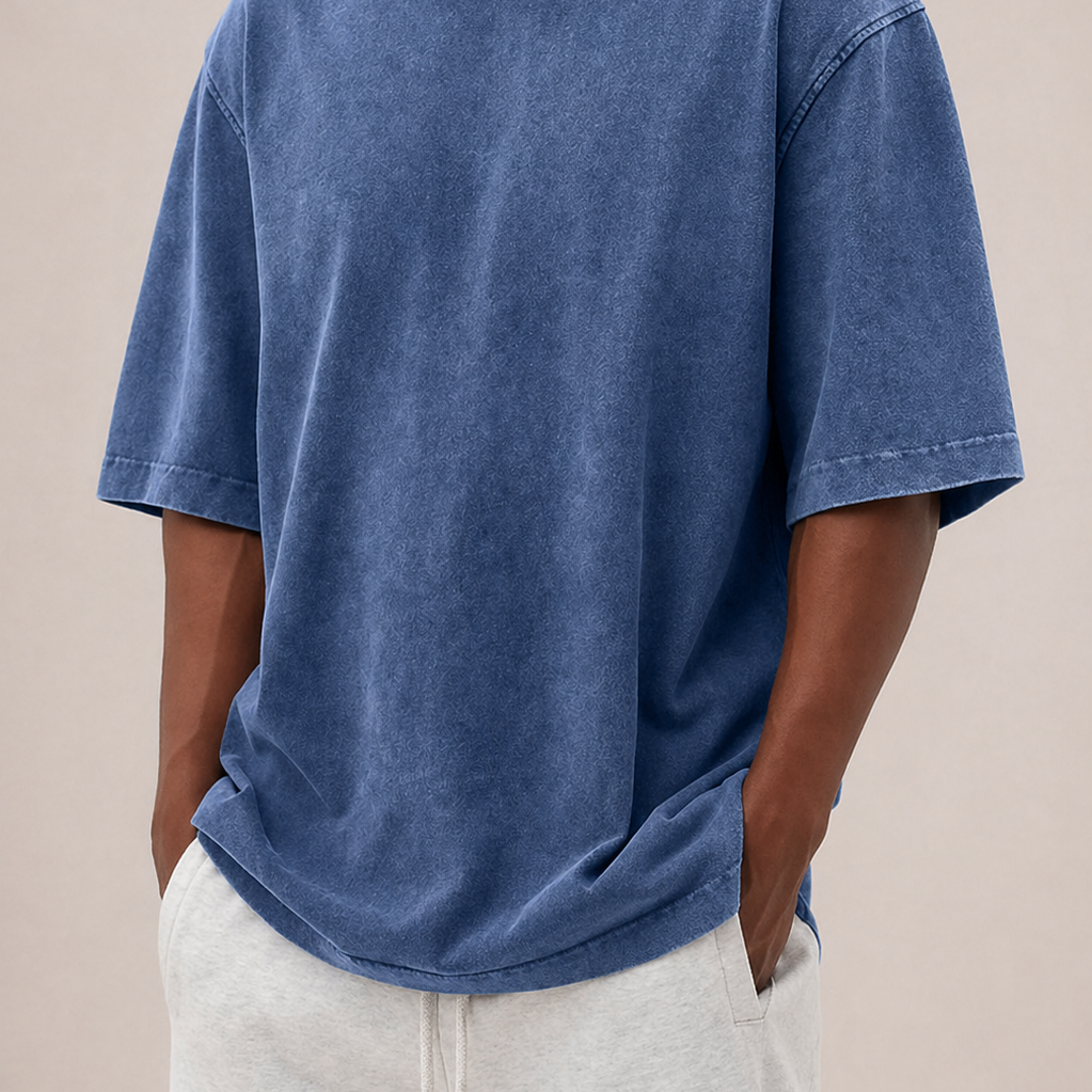 Montvero | T-Shirt Oversize en Coton pour Homme Coupe Décontractée