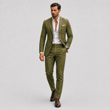 Montvero | Costume en Lin Premium Homme Coupe Élégante