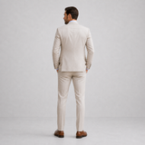 Montvero | Costume Homme Beige Trois Pièces