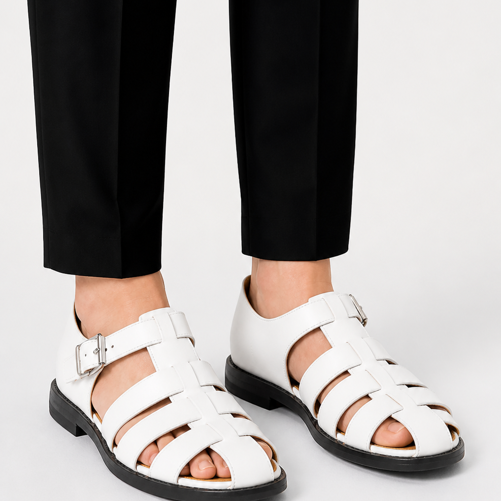 Montvero | Sandales Homme en Cuir à Bride Fermée