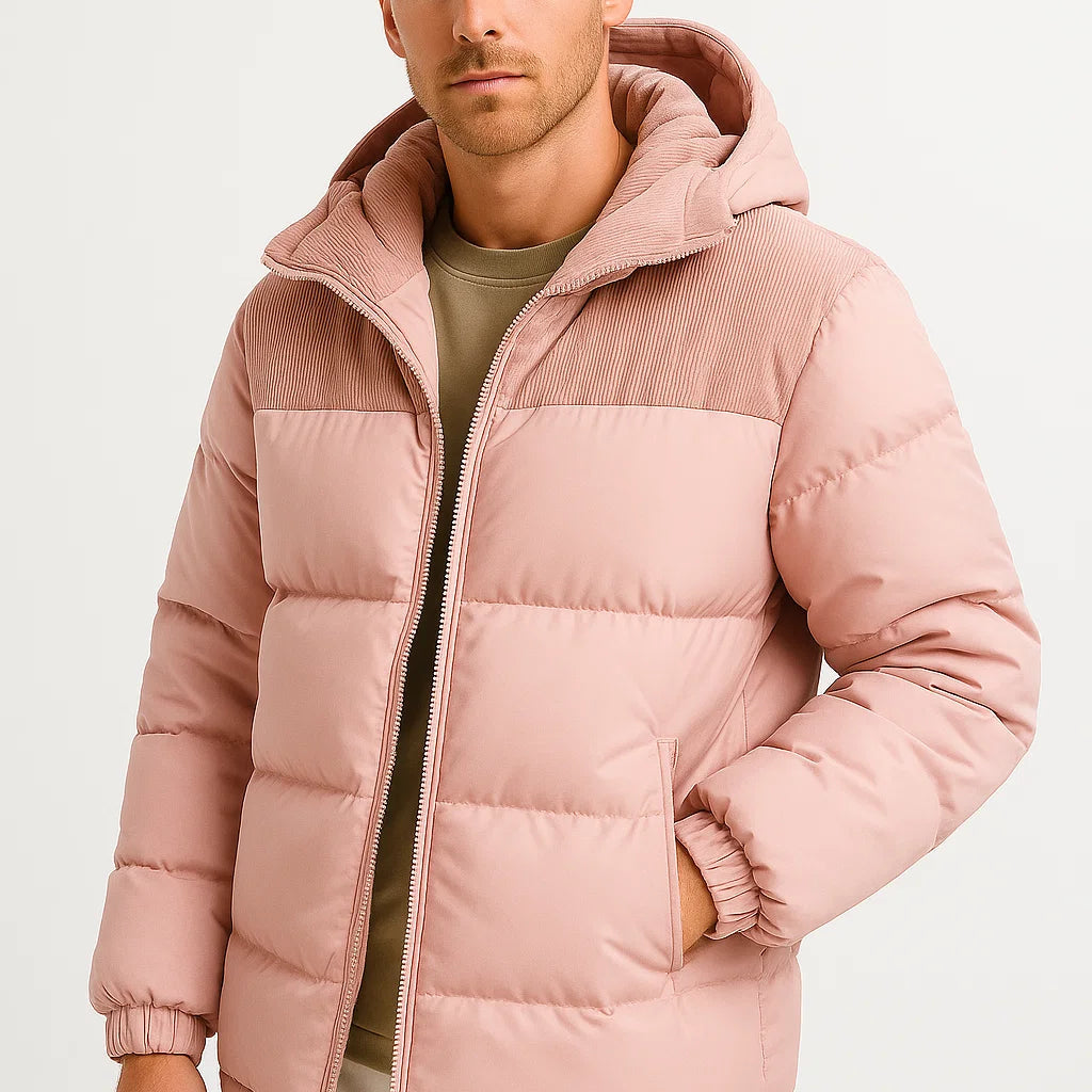 Montvero | Veste Matelassée Légère Homme à Capuche