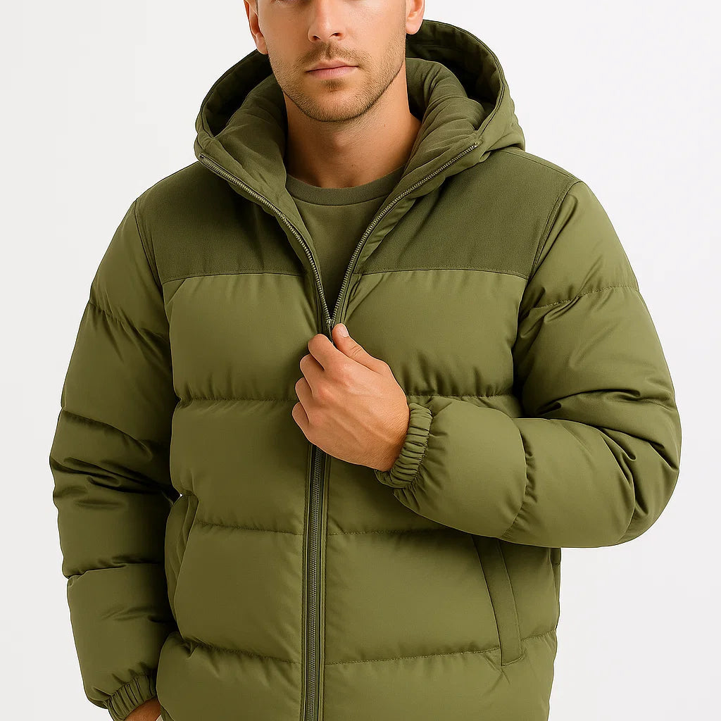 Montvero | Veste Matelassée Légère Homme à Capuche
