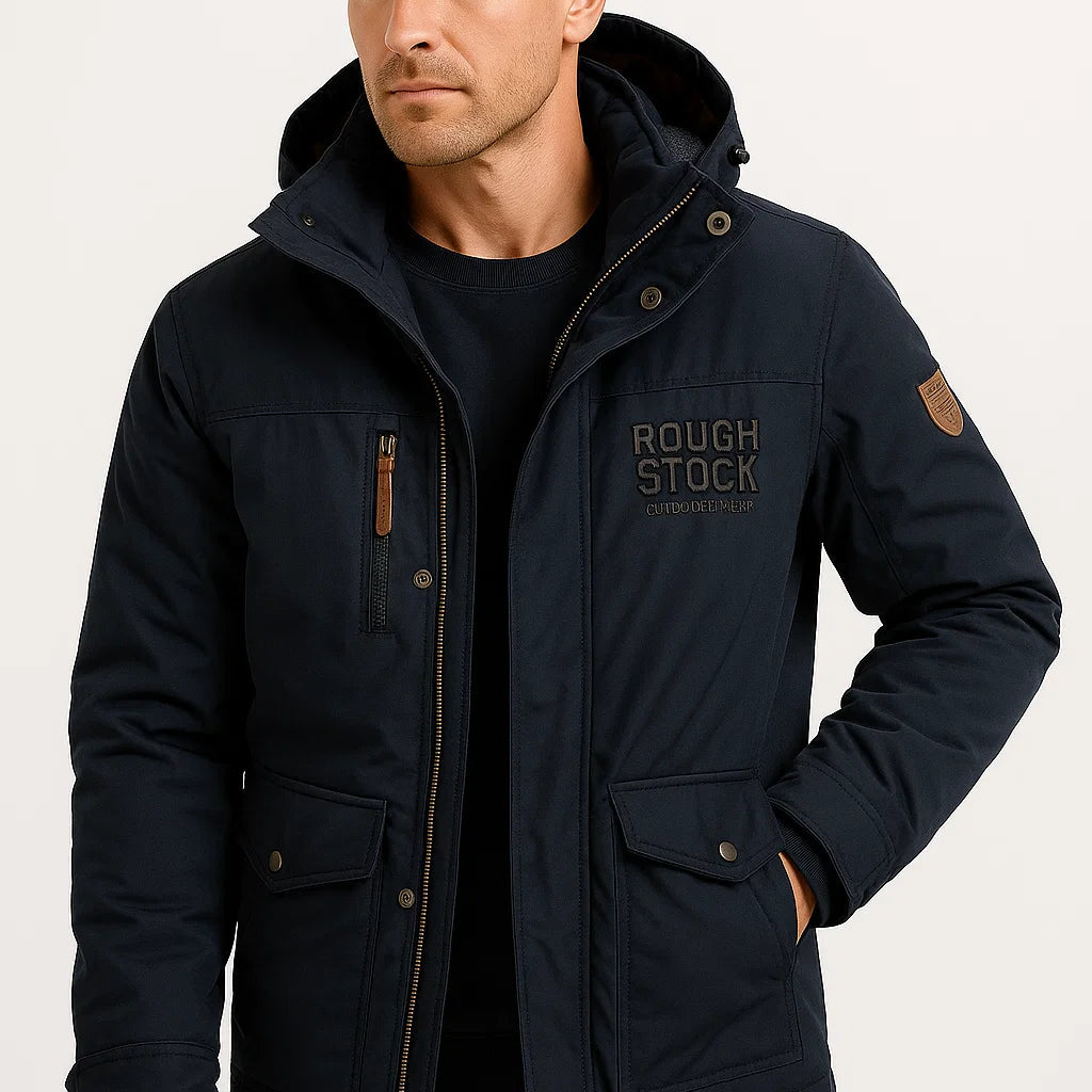 Montvero | Veste Homme Imperméable Isolée à Capuche