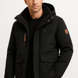 Montvero | Veste Homme Imperméable Isolée à Capuche