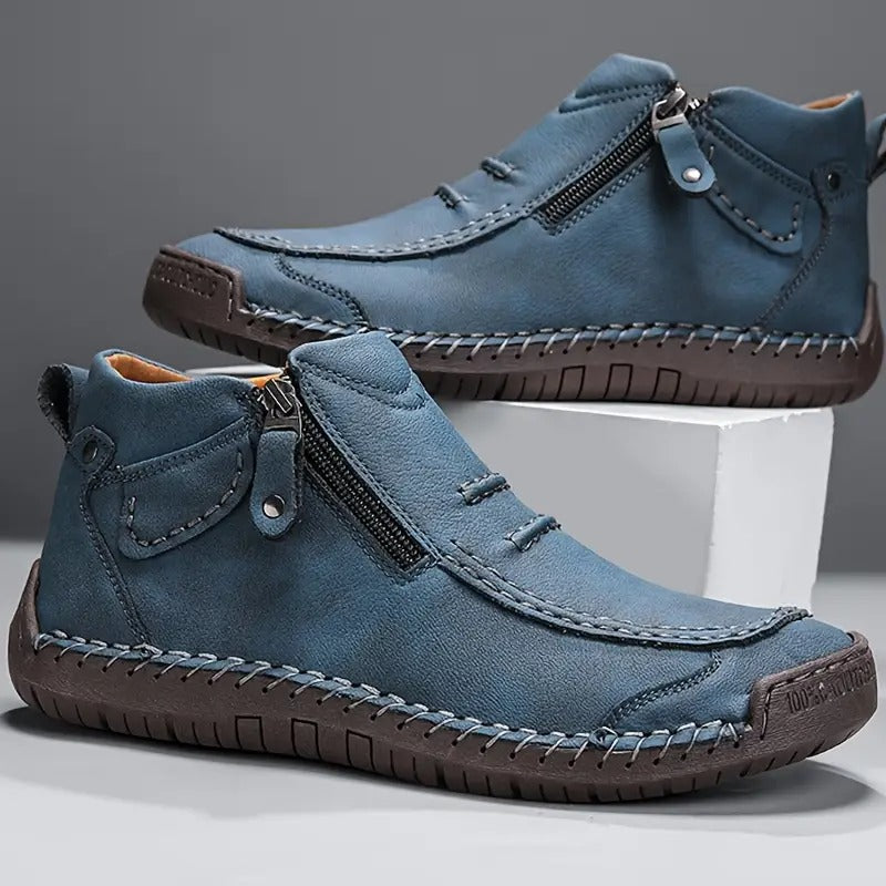 Montvero | Chaussures Orthopédiques Homme Zip Latéral
