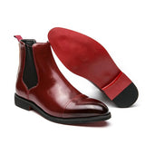 Montvero | Bottines Chelsea en Cuir Confortables pour Homme