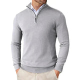 Montvero | Pull Demi-Zip Élégant pour Homme