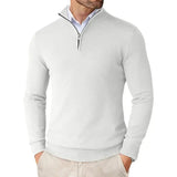 Montvero | Pull Demi-Zip Élégant pour Homme
