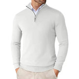 Montvero | Pull Demi-Zip Élégant pour Homme