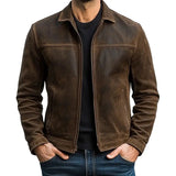 Montvero | Veste en Cuir Vintage Homme