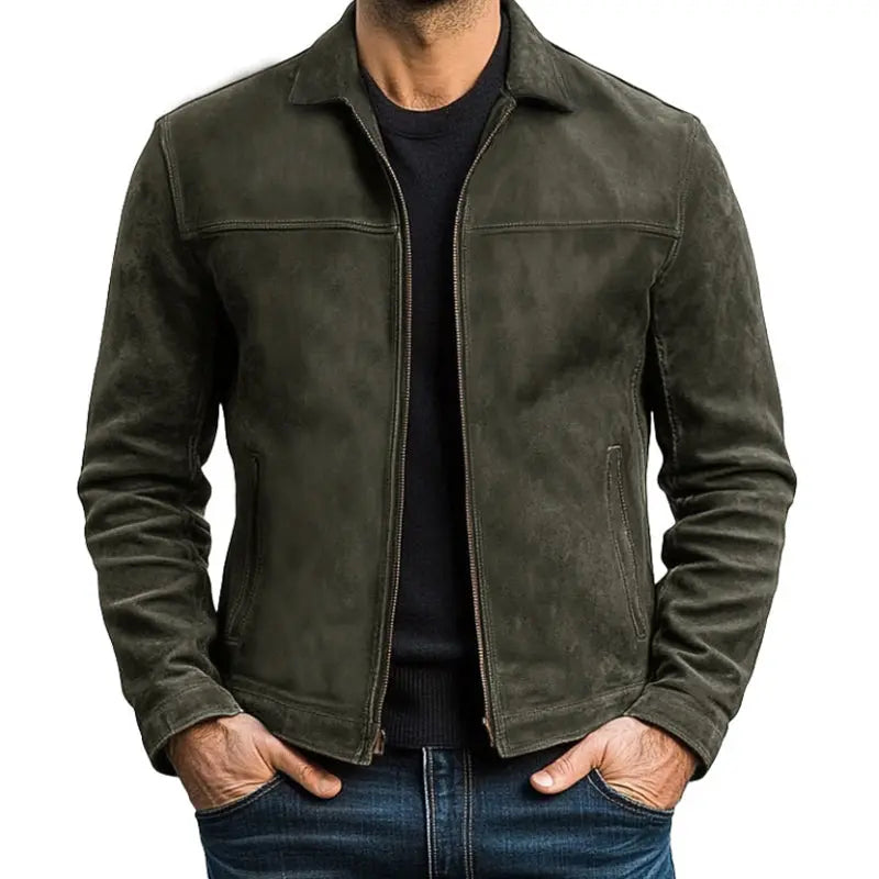 Montvero | Veste en Cuir Vintage Homme