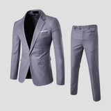 Montvero | Costume Deux Pièces Slim Fit Léger pour Homme