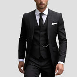 Montvero | Costume Trois Pièces Homme Élégant Coupe Ajustée
