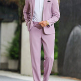 Montvero | Costume en Lin Deux Pièces Premium Homme