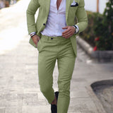 Montvero | Costume en Lin Deux Pièces Premium Homme
