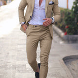 Montvero | Costume en Lin Deux Pièces Premium Homme