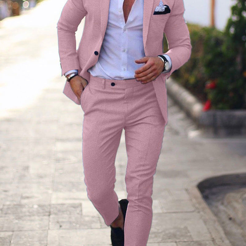 Montvero | Costume en Lin Deux Pièces Premium Homme