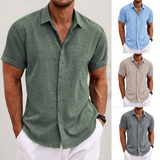 Montvero | Chemise en Lin Légère Homme